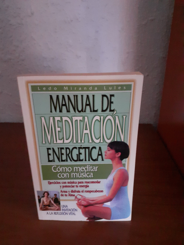 Portada del libro de Manual de Meditación Energética. Cómo meditar con música.