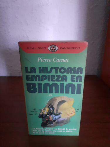 Portada del libro de La historia empieza en Bimini: la Atlántida de Cristobal Colón