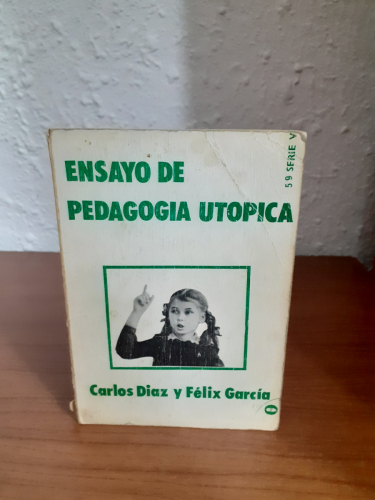 Portada del libro de ENSAYO DE PEDAGOGIA UTOPICA