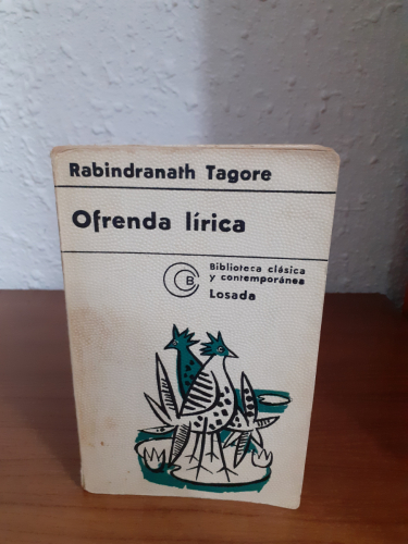 Portada del libro de Ofrenda lírica