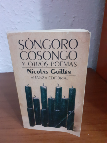 Portada del libro de SÓNGORO COSONGO Y OTROS POEMAS