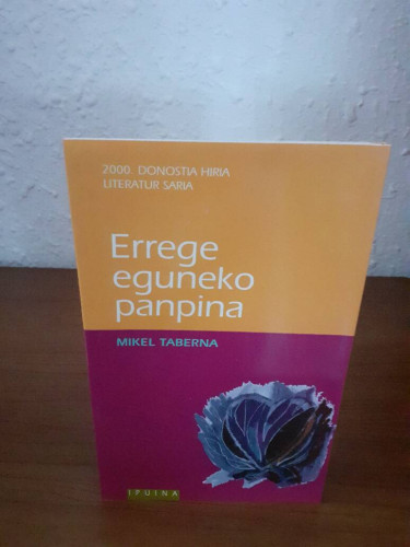 Portada del libro de ERREGE EGUNEKO PANPINA