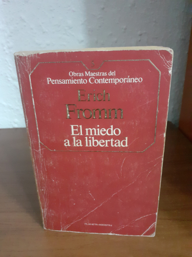 Portada del libro de El miedo a la libertad