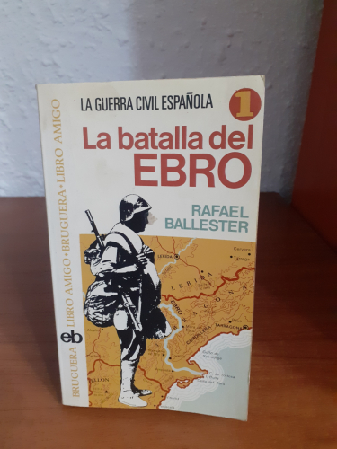 Portada del libro de La batalla del Ebro