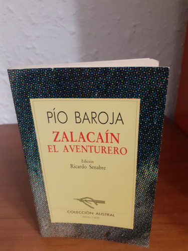 Portada del libro de Zalacaín el aventurero