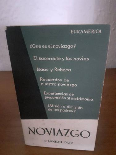 Portada del libro de NOVIAZGO