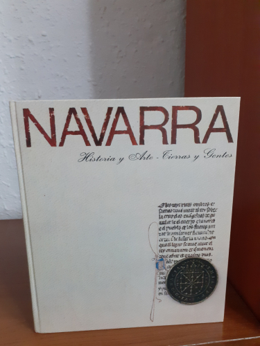 Portada del libro de Navarra. Historia y arte, tierras y gentes