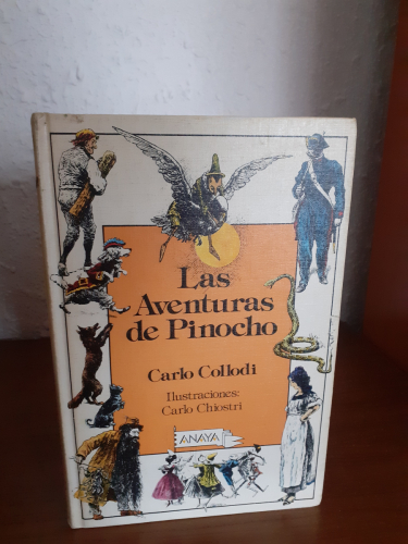 Portada del libro de Las aventuras de Pinocho