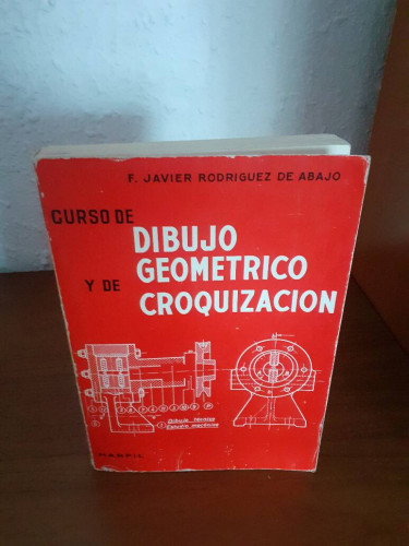 Portada del libro de CURSO DE DIBUJO GEOMETRICO Y DE CROQUIZACION