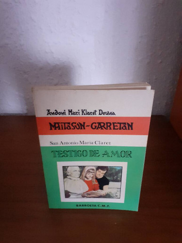 Portada del libro de MAITASUN GARRETAN TESTIGO DE AMOR