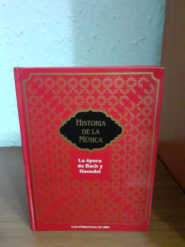 Portada del libro de La época de Bach y Haendel