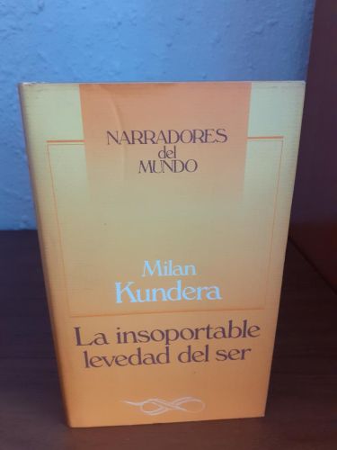 Portada del libro de La insoportable levedad del ser