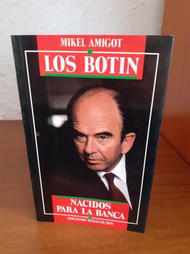Portada del libro de Los Botín. Nacidos para la banca