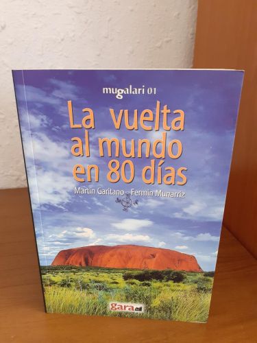 Portada del libro de La vuelta al mundo en 80 días