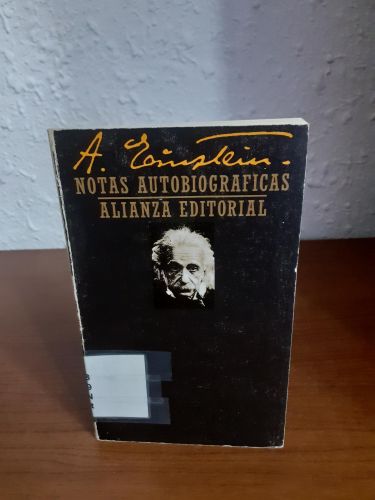 Portada del libro de Notas autobiográficas