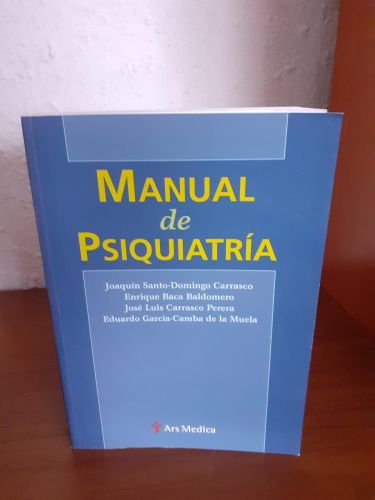 Portada del libro de Manual de psiquiatría