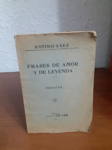 Portada del libro de Frases de amor y de leyenda