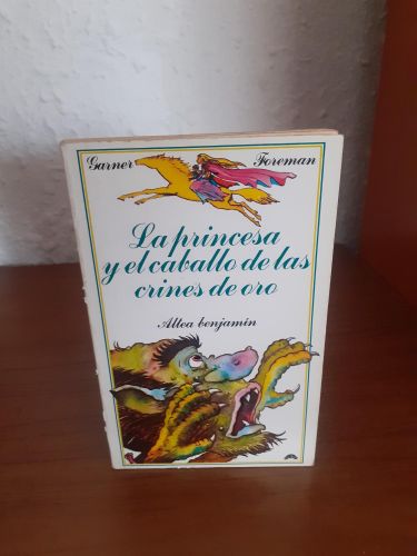 Portada del libro de La princesa y el caballo de las crines de oro