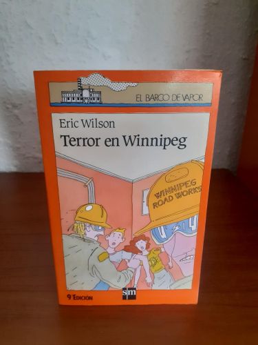 Portada del libro de Terror en Winnipeg