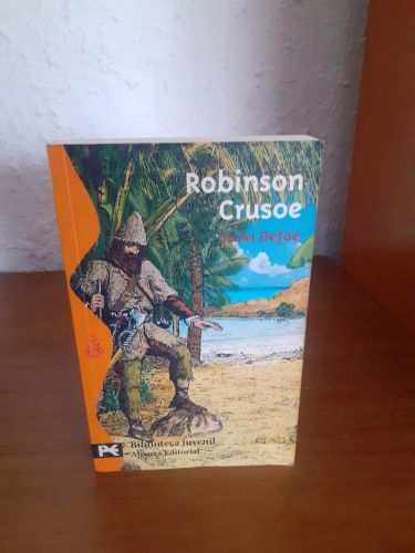 Portada del libro de Robinson Crusoe