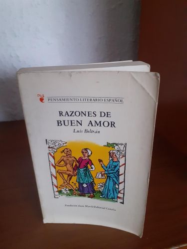 Portada del libro de Razones de buen amor