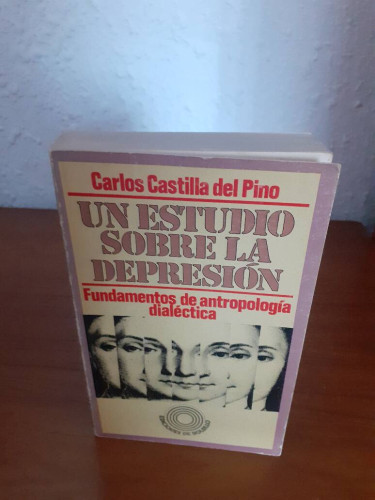 Portada del libro de ESTUDIO SOBRE LA DEPRESION FUNDAMENTOS DE ANTROPOLOGIA DIALECTICA