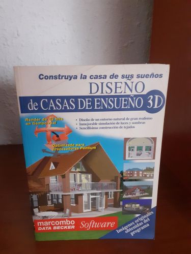 Portada del libro de Diseño de casas de ensueño 3D
