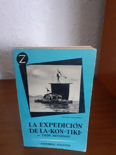 Portada del libro de La expedición de la Kon-Tiki