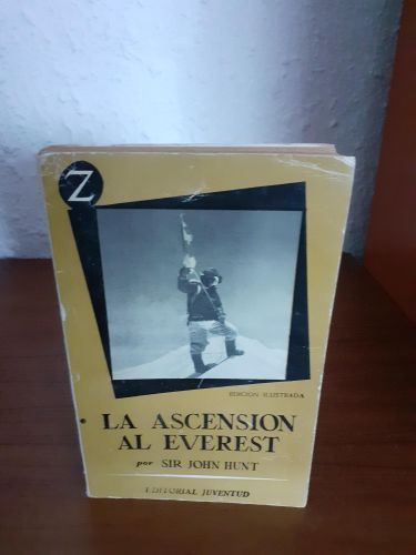 Portada del libro de La ascensión al Everest