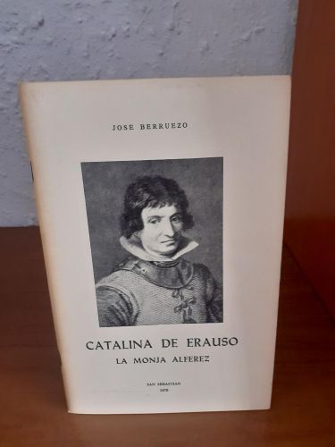Portada del libro de Catalina de Erauso, la Monja Alférez