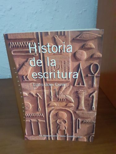 Portada del libro de Historia de la escritura