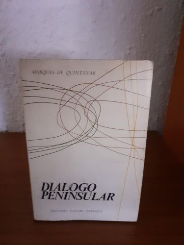 Portada del libro de Diálogo peninsular