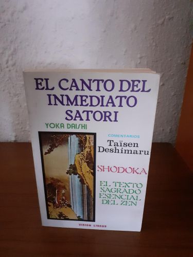 Portada del libro de Shodoka. El canto del inmediato Satori