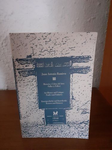 Portada del libro de Historia y crítica del arte: Fallas (y fallos)