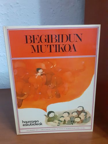 Portada del libro de Begidon mutikoa