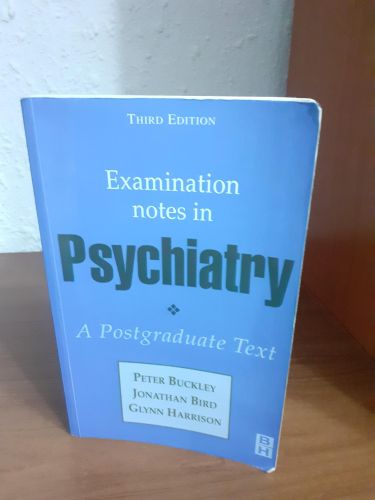 Portada del libro de Examination Notes in Psychiatry. A postgraduate text
