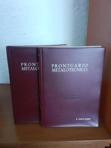 Portada del libro de Prontuario metalotécnico / 2 tomos