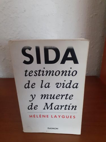 Portada del libro de SIDA. TESTIMONIO DE LA VIDA Y MUERTE DE MARTIN