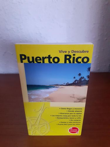 Portada del libro de Vive y Descubre Puerto Rico