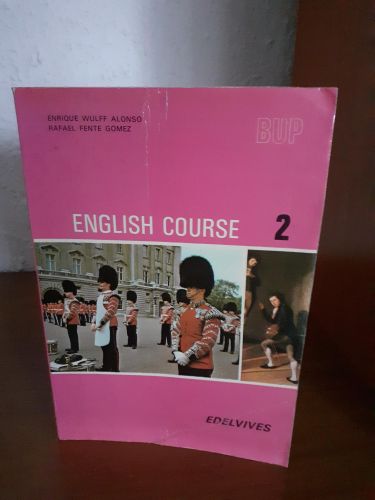 Portada del libro de English course, 2 BUP
