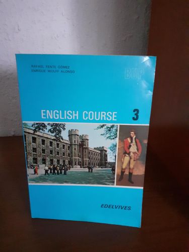 Portada del libro de English course 3 BUP