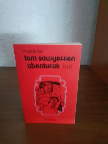 Portada del libro de Tom Sawyerren abenturak