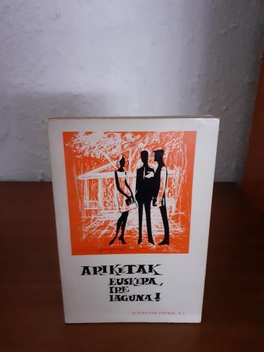 Portada del libro de Ariketak euskera ire laguna!