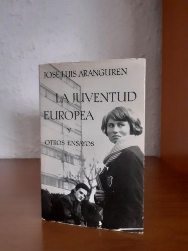 Portada del libro de La juventud europea y otros ensayos
