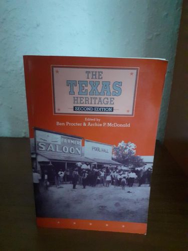Portada del libro de The Texas Heritage