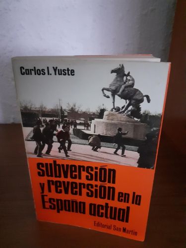 Portada del libro de Subversión y reversión en la España actual