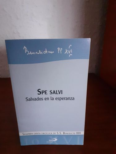 Portada del libro de Spe salvi. Salvados en la esperanza