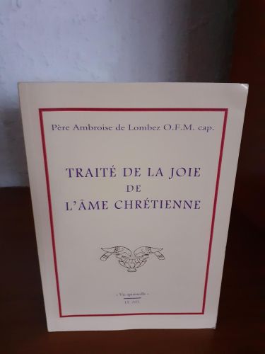 Portada del libro de Traité de la joie de l'âme chrétienne