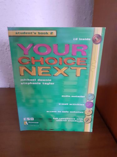 Portada del libro de Your choice next, 2 ESO