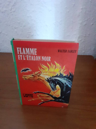 Portada del libro de FLAMME ET L'ETALON NOIR